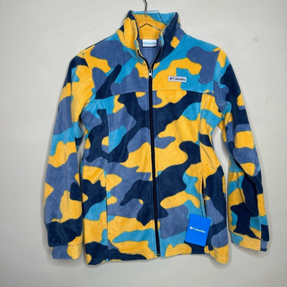 Columbia Little/Big Boys Zing III Shasta Mod Fleece Full-Zip Jacket size…
